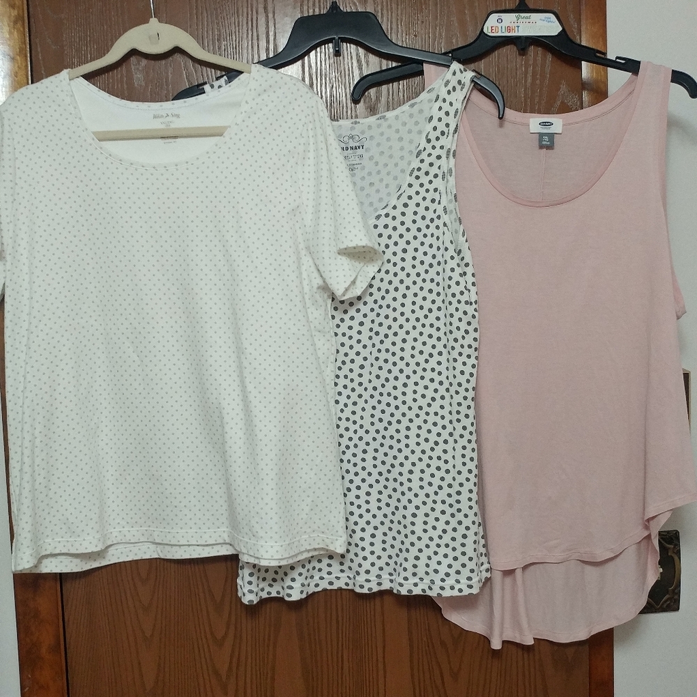 3 summer tops (SZ XXL)